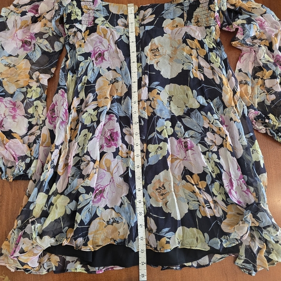 NWT Amanda Uprichard X Revolve Carrie Dress in Lisboa print | Sz Medium - Picture 15 of 16